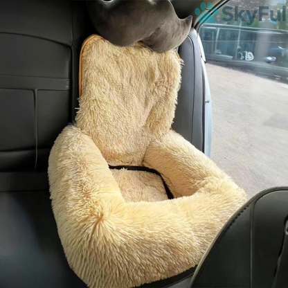 SkyRide™ Autostoel voor Honden – Antislip, Afneembaar & Ultiem Comfort voor Je Huisdier