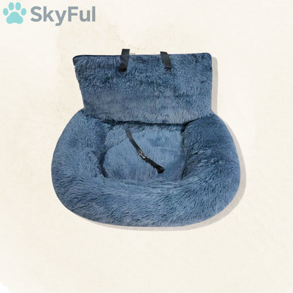 SkyRide™ Autostoel voor Honden – Antislip, Afneembaar & Ultiem Comfort voor Je Huisdier