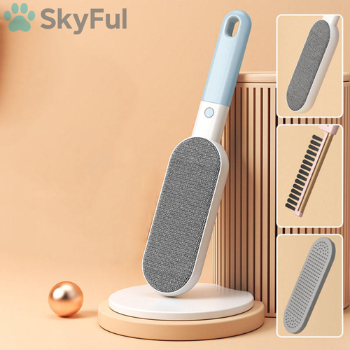 SkyBrush™ - Dubbelzijdige Huisdierhaar Verwijderborstel