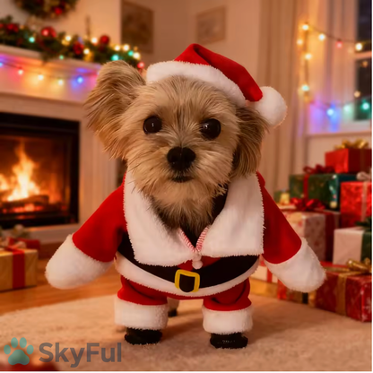 Santa Paws™ - Leuke Kerstman Cosplay Outfit voor Honden & Katten