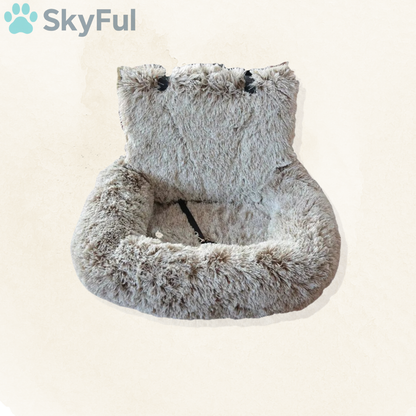 SkyRide™ Autostoel voor Honden – Antislip, Afneembaar & Ultiem Comfort voor Je Huisdier