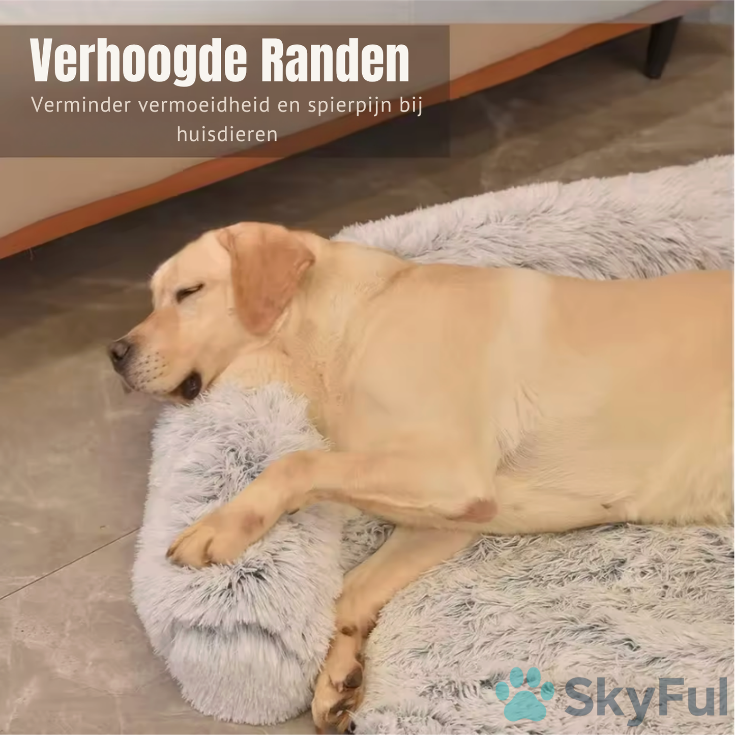 SkyNest™ Fluffy Bed - Het Ultieme Comfort voor Jouw Huisdier