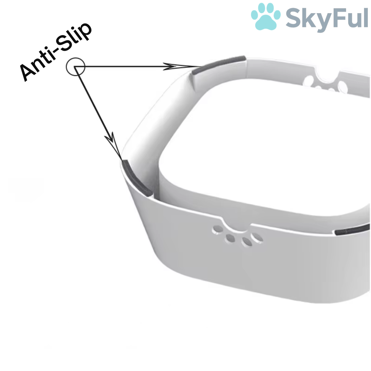 SkySip™ — Slimme Anti-Spill Drinkbak voor Huisdieren